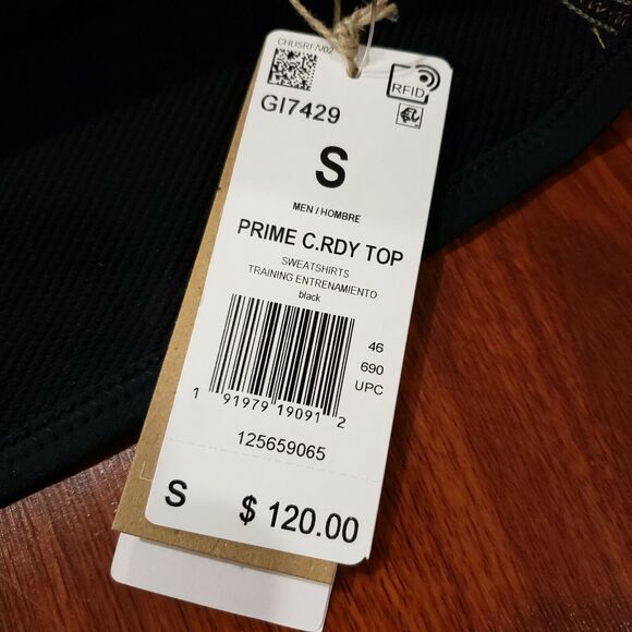 Adidas Prime COLD.RDY Top Crew Sweatshirt GI7429 Men's Small NWT $120 MSRP - Picture 9 of 11